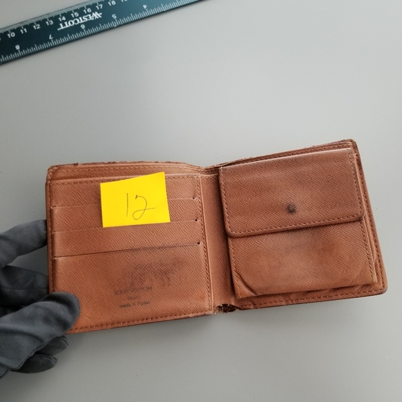 Louis Vuitton LV Vintage Porte Men's Bilfold wallet Signature / Spain - Picture 9 of 16